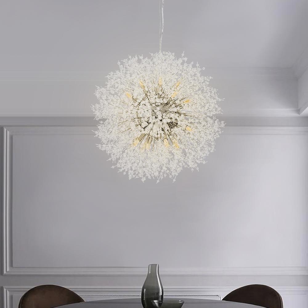 Lustre Cristal Moderne Sputnik