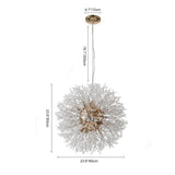 Lustre Cristal Moderne Sputnik