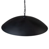 Suspension Salle à Manger Dôme en Métal Noir