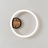 Plafonnier LED Bois Campagne Chic Moderne Effet Noyer pour Chambre
