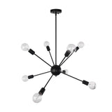 Lustre Salon Spoutnik en Laiton 70 cm