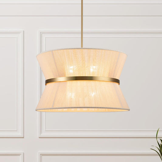 Suspension Salon Tambour en Verre