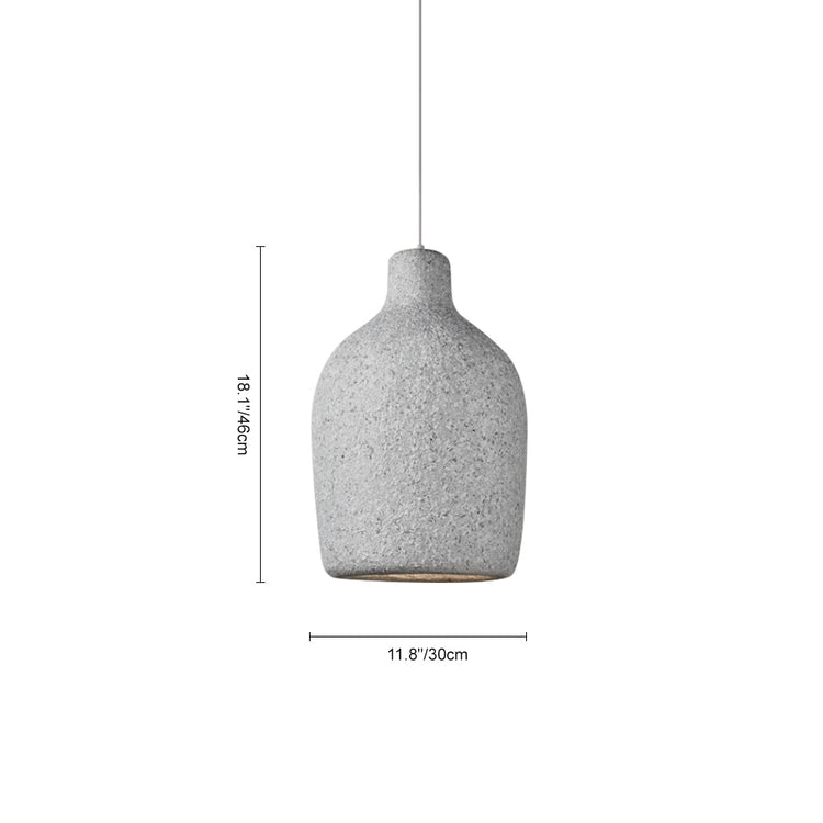 Suspension Salle à Manger Vase en Métal 30 cm