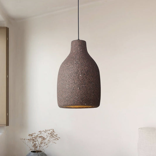Suspension Salle à Manger Vase en Métal 30 cm