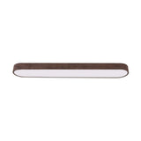 Plafonnier LED Moderne Long Ovale pour Salon