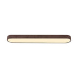 Plafonnier LED Moderne Long Ovale pour Salon