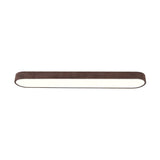 Plafonnier LED Moderne Long Ovale pour Salon