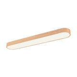 Plafonnier LED Moderne Long Ovale pour Salon
