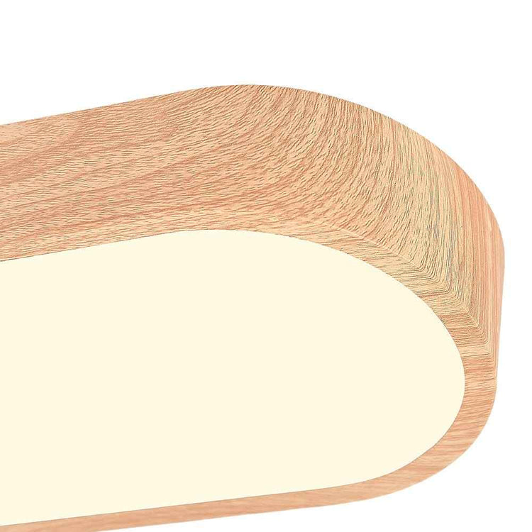 Plafonnier LED Moderne Long Ovale pour Salon