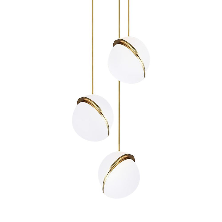 Suspension Salle à Manger Globe en Verre 30 cm