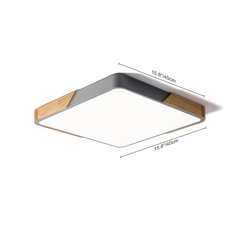 Plafonnier LED Moderne Rectangulaire pour Cuisine