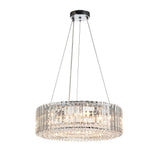 Lustre Cristal Moderne Rond pour Salon
