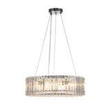 Lustre Cristal Moderne Rond pour Salon