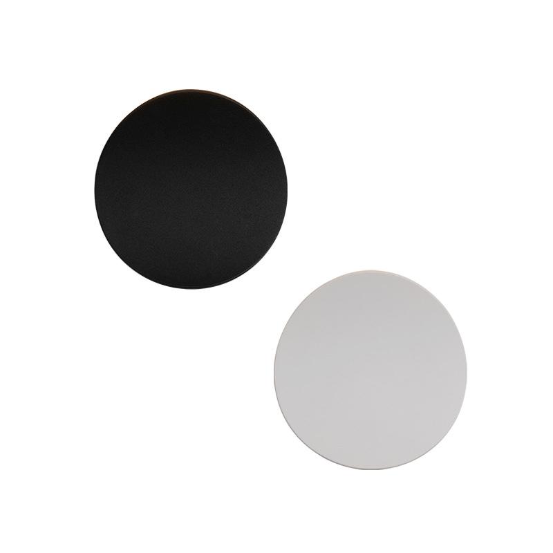 Applique Extérieure Moderne Rond Applique Murale avec Solar Forme
