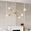 Lustre Moderne Six Luminaires Sputnik