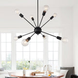 Lustre Salon Spoutnik en Laiton 70 cm
