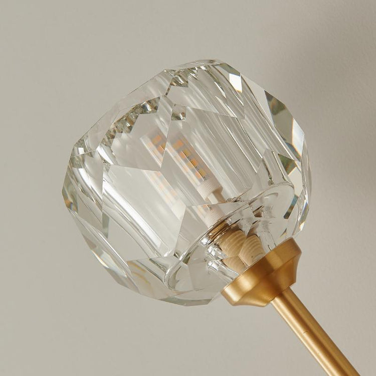 Applique Murale Chambre en Cristal 11 cm