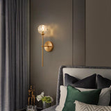 Applique Murale Chambre en Cristal 11 cm