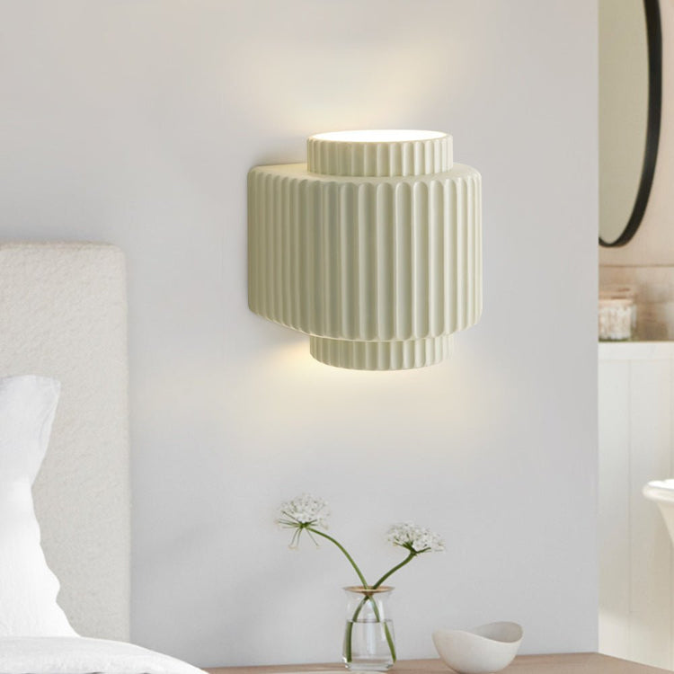 Applique Murale Chambre en Céramique Crème