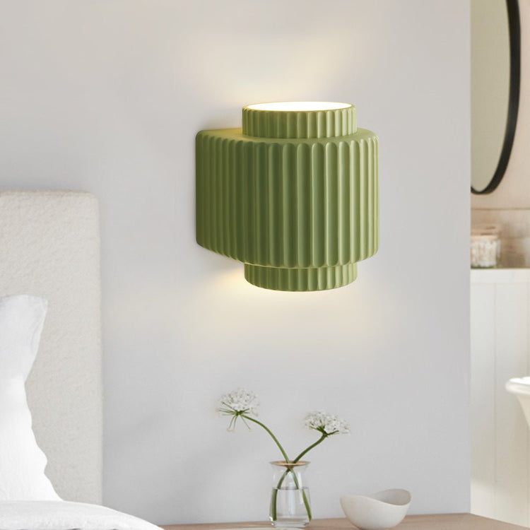 Applique Murale Chambre en Céramique Crème