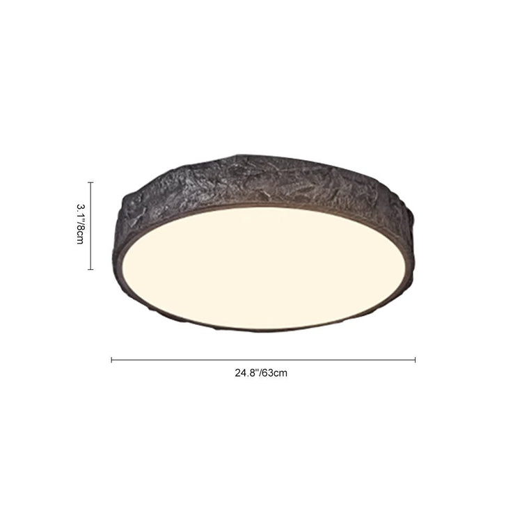 Plafonnier Salon en Pierre 63 cm