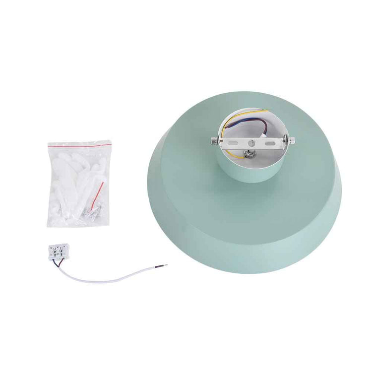 Plafonnier LED Nordique Semi-Encastré Luminaire pour Salle de Bain
