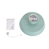 Plafonnier LED Nordique Semi-Encastré Luminaire pour Salle de Bain