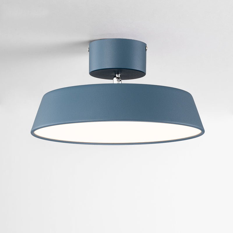 Plafonnier LED Nordique Semi-Encastré Luminaire pour Salle de Bain