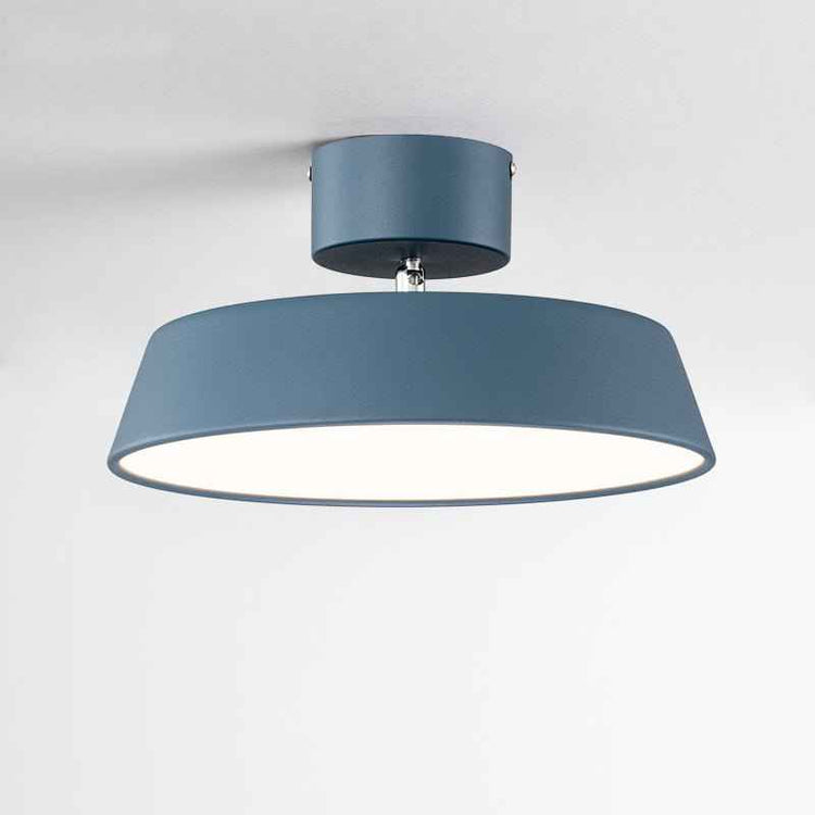 Plafonnier LED Nordique Semi-Encastré Luminaire pour Salle de Bain