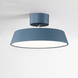 Plafonnier LED Nordique Semi-Encastré Luminaire pour Salle de Bain