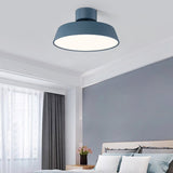 Plafonnier LED Nordique Semi-Encastré Luminaire pour Salle de Bain