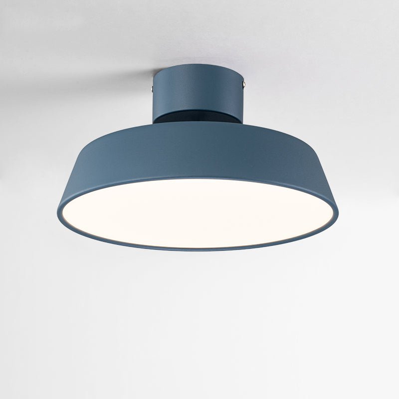 Plafonnier LED Nordique Semi-Encastré Luminaire pour Salle de Bain