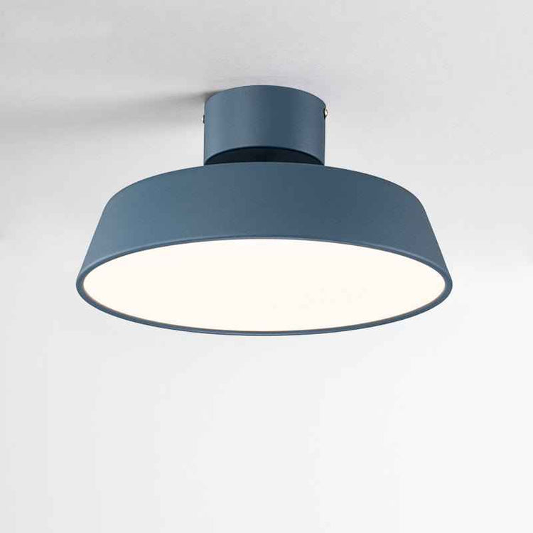 Plafonnier LED Nordique Semi-Encastré Luminaire pour Salle de Bain