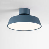 Plafonnier LED Nordique Semi-Encastré Luminaire pour Salle de Bain