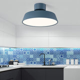 Plafonnier LED Nordique Semi-Encastré Luminaire pour Salle de Bain