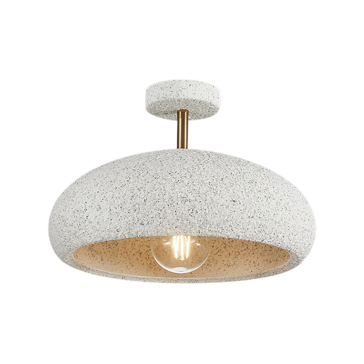 Plafonnier Salon en Pierre 35 cm