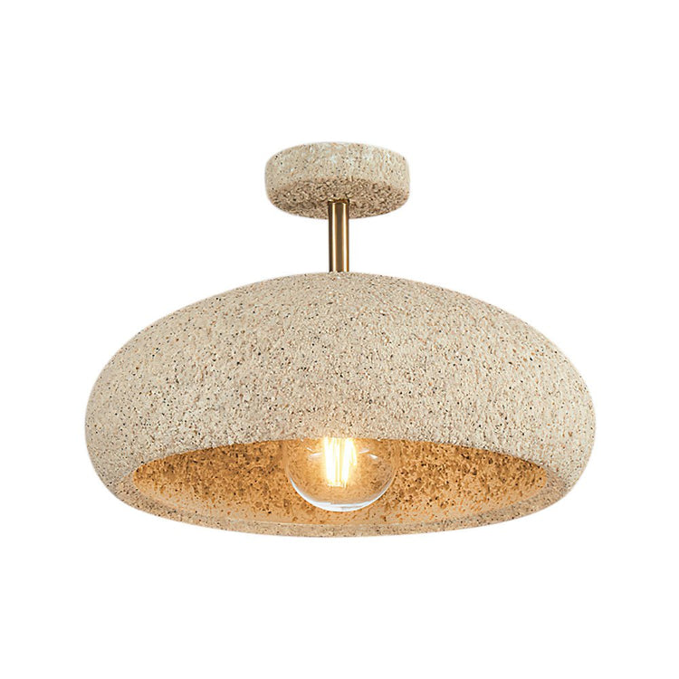 Plafonnier Salon en Pierre 35 cm