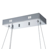 Lustre Salon Ovale en Cristal