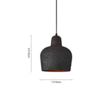 Suspension Salle à Manger Cloche en Métal 20 cm