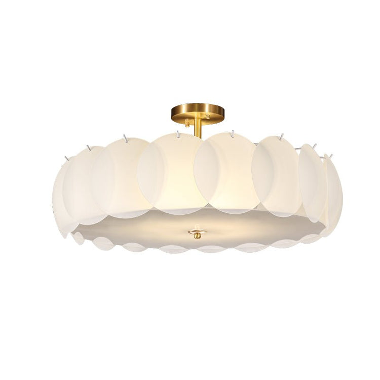 Plafonnier Salon Coquillage en Coquillage