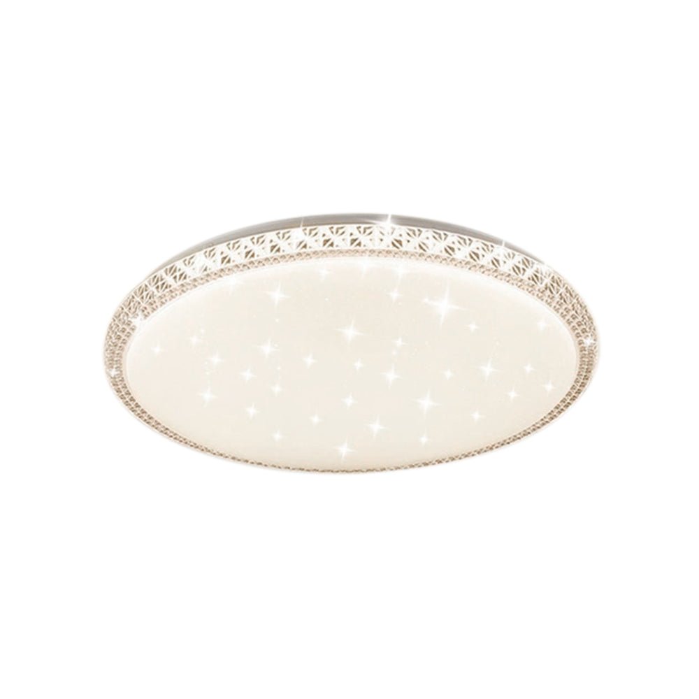 Plafonnier Verre Cristal Scintillant Inspiré pour Salon