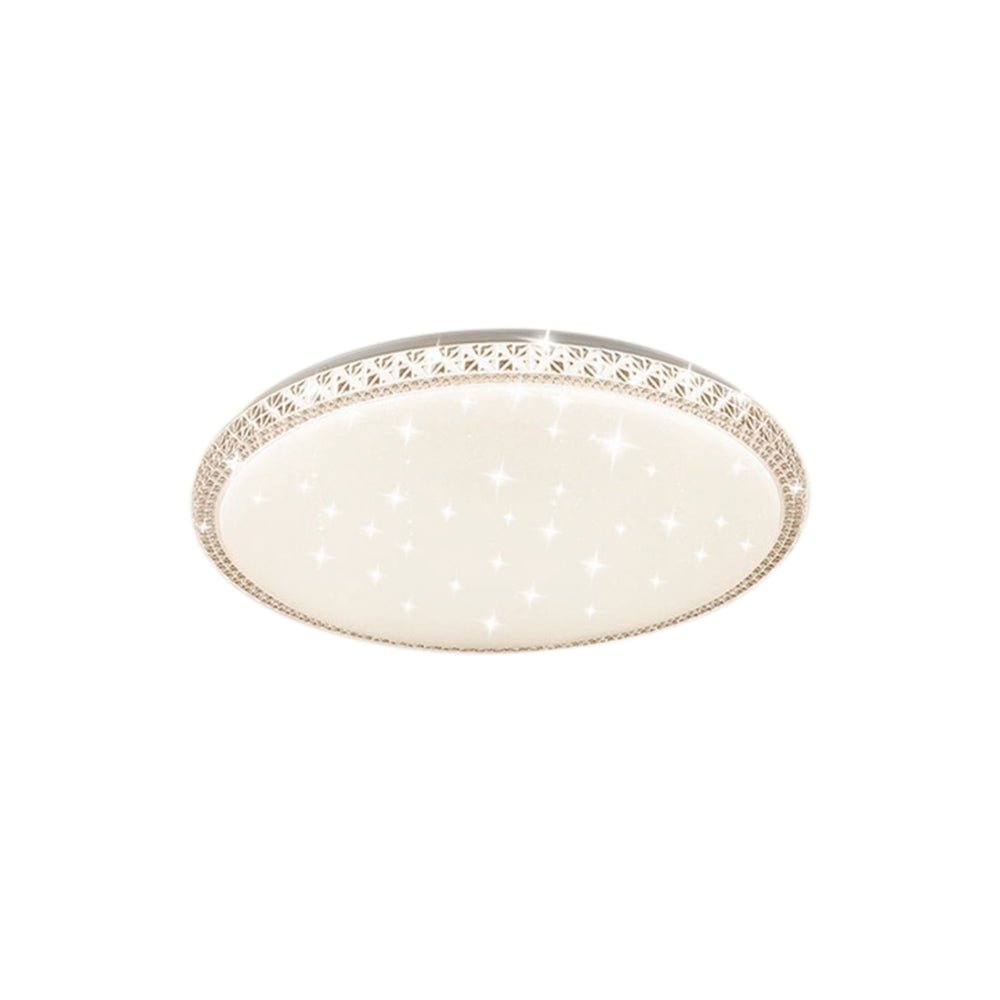 Plafonnier Verre Cristal Scintillant Inspiré pour Salon
