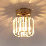 Plafonnier Verre Cristal Fitting Moderne pour Cuisine
