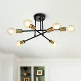 Plafonnier Six-Luminaire Sputnik Semi-Encastré pour Cuisine
