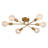 Plafonnier Six-Luminaire Sputnik Semi-Encastré pour Cuisine