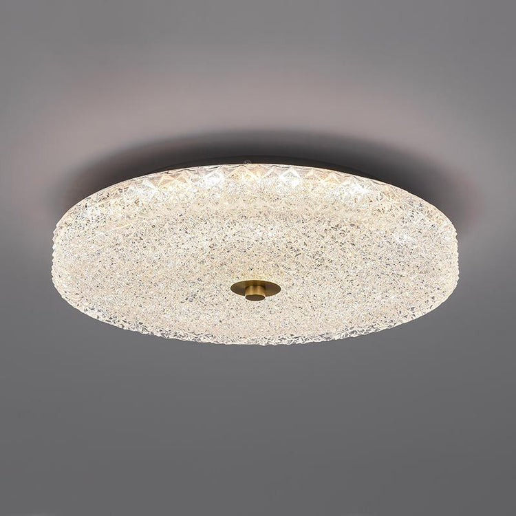 Plafonnier Salon en Verre 30 cm