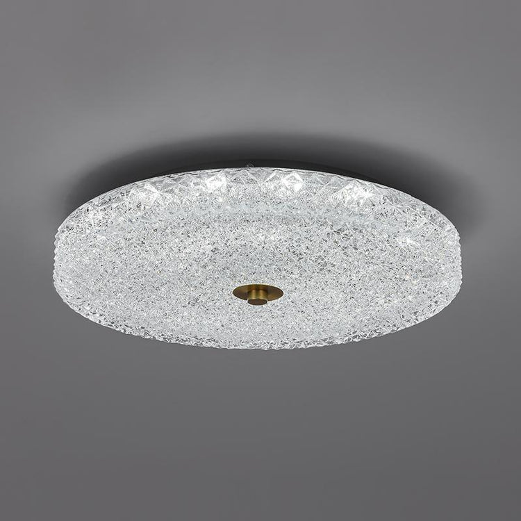 Plafonnier Salon en Verre 30 cm