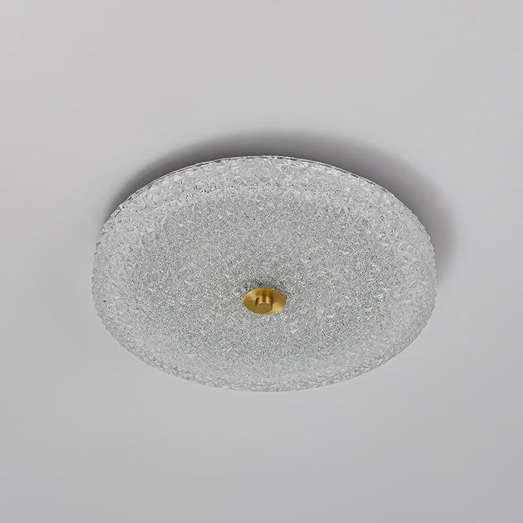 Plafonnier Salon en Verre 30 cm