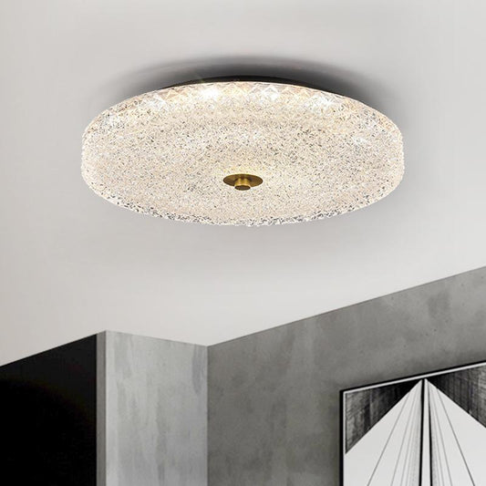 Plafonnier Salon en Verre 30 cm