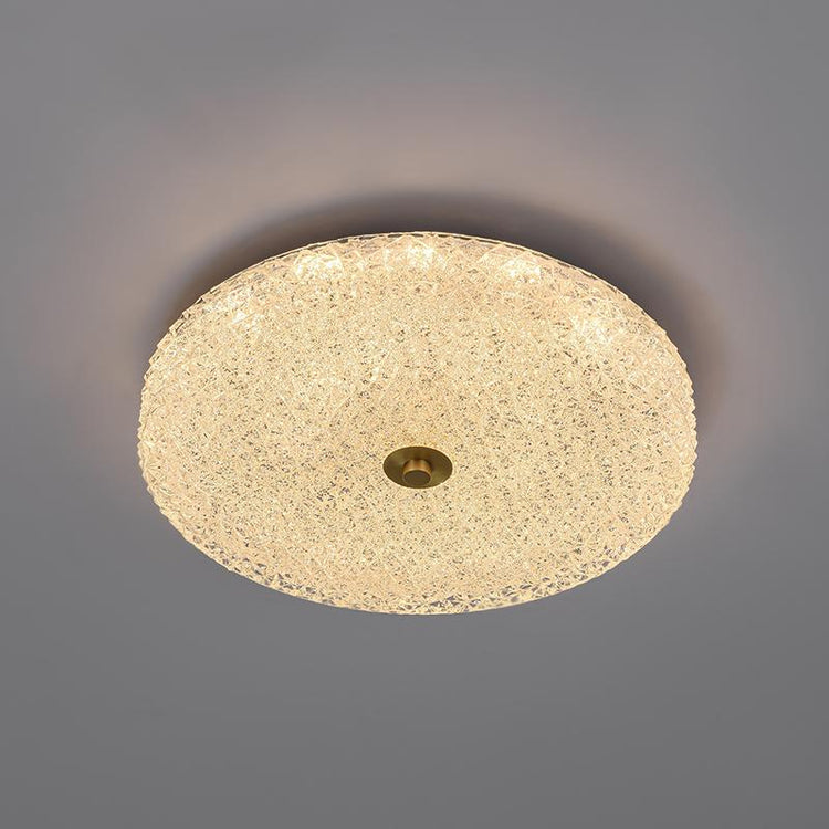 Plafonnier Salon en Verre 30 cm